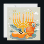 Happy Hanukkah Feestdagenkaart<br><div class="desc">Happy Hanukkah</div>
