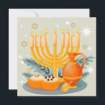 Happy Hanukkah Feestdagenkaart<br><div class="desc">Happy Hanukkah</div>