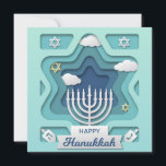 Happy Hanukkah Feestdagenkaart<br><div class="desc">Happy Hanukkah</div>