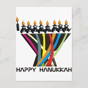 Happy Hanukkah Feestdagenkaart
