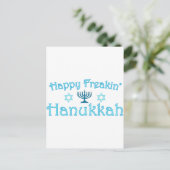 happy hanukkah feestdagenkaart (Staand voorkant)
