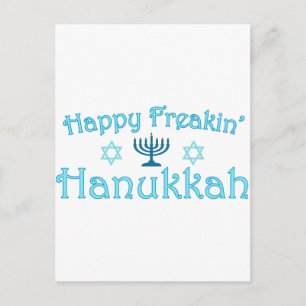 happy hanukkah feestdagenkaart
