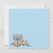 Happy Hanukkah Feestdagenkaart (Achterkant)