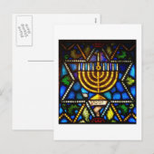 HAPPY HANUKKAH FEESTDAGENKAART (Voorkant / Achterkant)