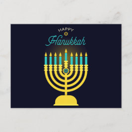 Happy Hanukkah Feestdagenkaart
