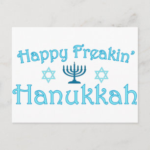 happy hanukkah feestdagenkaart