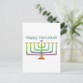 Happy Hanukkah Feestdagenkaart (Staand voorkant)