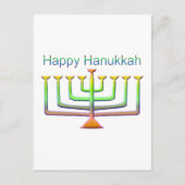 Happy Hanukkah Feestdagenkaart (Voorkant)