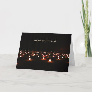 Happy Hanukkah, festival van het Wenskaart van Lic Kaart
