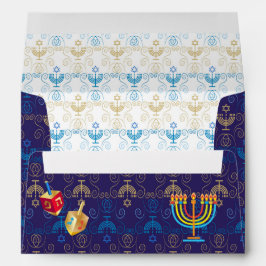 Happy Hanukkah-festival van Lichten Envelop