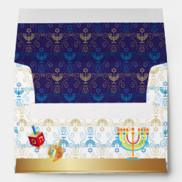 Happy Hanukkah-festival van Lichten Envelop