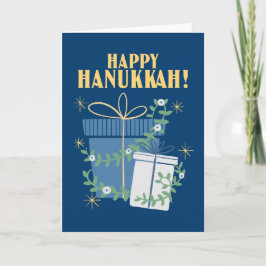 Happy Hanukkah Festival van Light Gifts Feestdagen Kaart