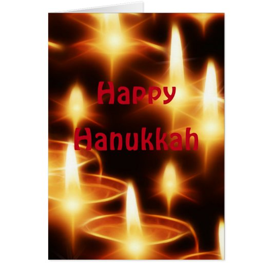 Happy Hanukkah Festive Lights (Voorkant)