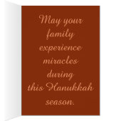 Happy Hanukkah Festive Lights (Binnen (Rechts))