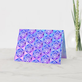 Happy Hanukkah 🕎 Folded Holiday Kaart