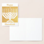 Happy Hanukkah Folie Kaarten (Display)