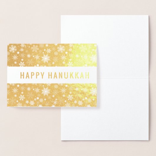 Happy Hanukkah Folie Kaarten (Display)