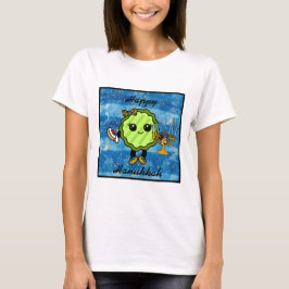 Happy Hanukkah | Funny Holiday Pickle T-shirt