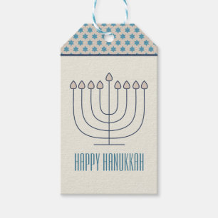 Happy Hanukkah Gift Label Cadeaulabel