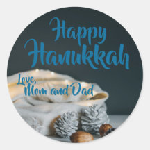 Happy Hanukkah gooit witte tas uit