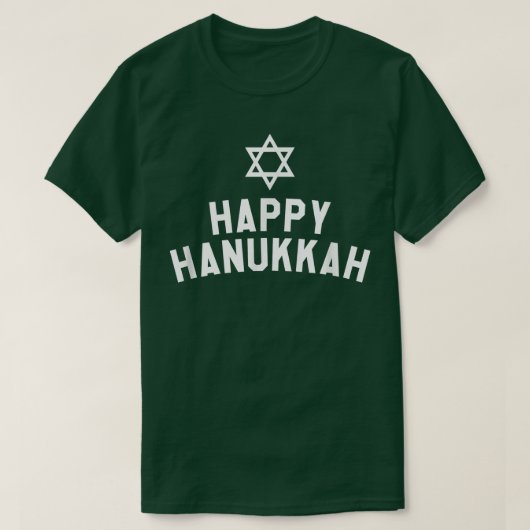 Happy Hanukkah Graphic T-Shirt (Design voorkant)