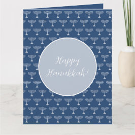 Happy Hanukkah-groetings Kaart
