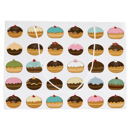 Happy Hanukkah Groot Cadeauzakje (Achterkant)