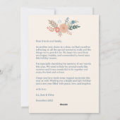 HAPPY HANUKKAH Hand-getrokken CUSTOM 6 FOTO Feestdagenkaart (Achterkant)