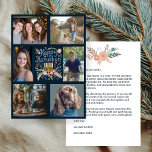 HAPPY HANUKKAH Hand-getrokken CUSTOM 6 FOTO Feestdagenkaart<br><div class="desc">Ik hoop dat je dit met de hand getekende vakantieontwerp leuk vindt. Klik op "personaliseren" om uw eigen foto's en tekst aan de voor- en achterkant te bewerken en toe te voegen. Ook beschikbaar als digitale download om te verzenden via e-mail of sms en op te slaan op verzending. Bekijk...</div>