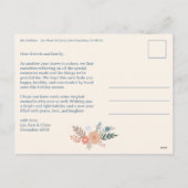 HAPPY HANUKKAH Hand-getrokken CUSTOM 6 FOTO Feestdagenkaart (Achterkant)