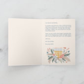 HAPPY HANUKKAH Hand-getrokken CUSTOM 6 FOTO Gevouw Feestdagen Kaart (Binnen)
