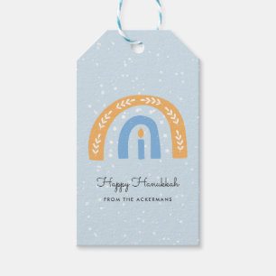 Happy Hanukkah   Hanukkah Gift Labels Cadeaulabel