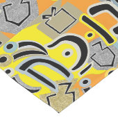 Happy Hanukkah Happy Lange Tafelloper (Hoek)