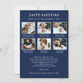 Happy Hanukkah Holiday Card Feestdagenkaart (Voorkant)