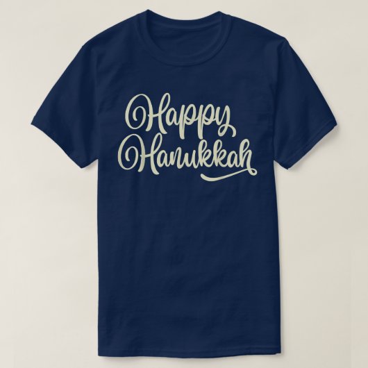 Happy Hanukkah Holiday Chag Sameach T-shirt (Design voorkant)