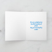 Happy Hanukkah Holiday Feestdagen Kaart (Binnen)