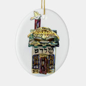 HAPPY HANUKKAH HOUSE HOLIDAY ORNAMENT (Rechts)