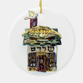 HAPPY HANUKKAH HOUSE HOLIDAY ORNAMENT (Achterkant)