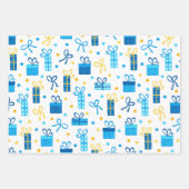 Happy Hanukkah Inpakpapier Vel (Voorkant)