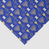 Happy Hanukkah Jewish Holiday Tissuepapier (Detail)