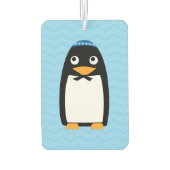Happy Hanukkah Jewish Penguin Yarmulke Luchtverfrisser (Achterkant)