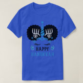 Happy Hanukkah Jewnicorn Merry Kerstmis Chanukah T-shirt (Design voorkant)