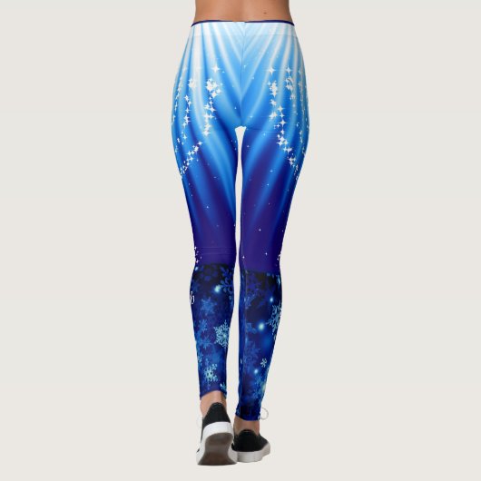 Happy Hanukkah Jogging Legging Yoga Pants (Achterkant)