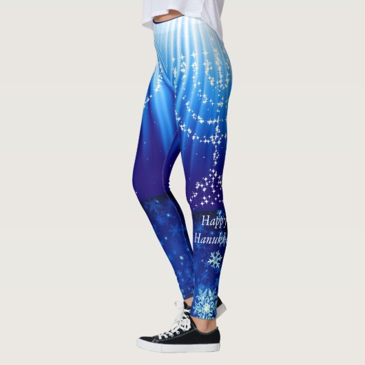Happy Hanukkah Jogging Legging Yoga Pants (Links)