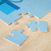 🕎 Happy Hanukkah, jongen, aanpasbare teksten Legpuzzel (Zijkant)