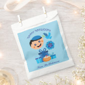 🕎 Happy Hanukkah, jongen, Bedankzakje (Geknipt)