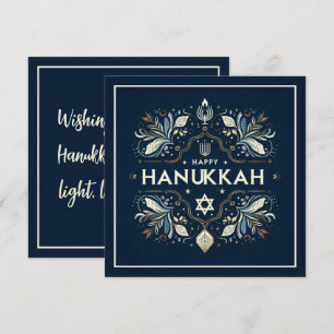 Happy Hanukkah Kaart