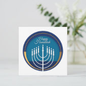Happy Hanukkah Kaart (Staand voorkant)