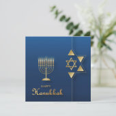 Happy Hanukkah Kaart (Staand voorkant)