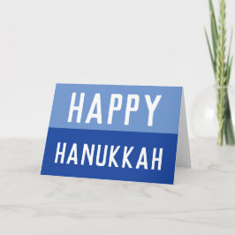 Happy Hanukkah Kaart